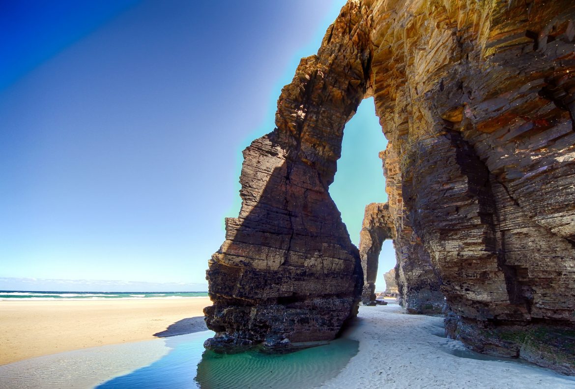 Beach of the Cathedrals in Galicia best beach